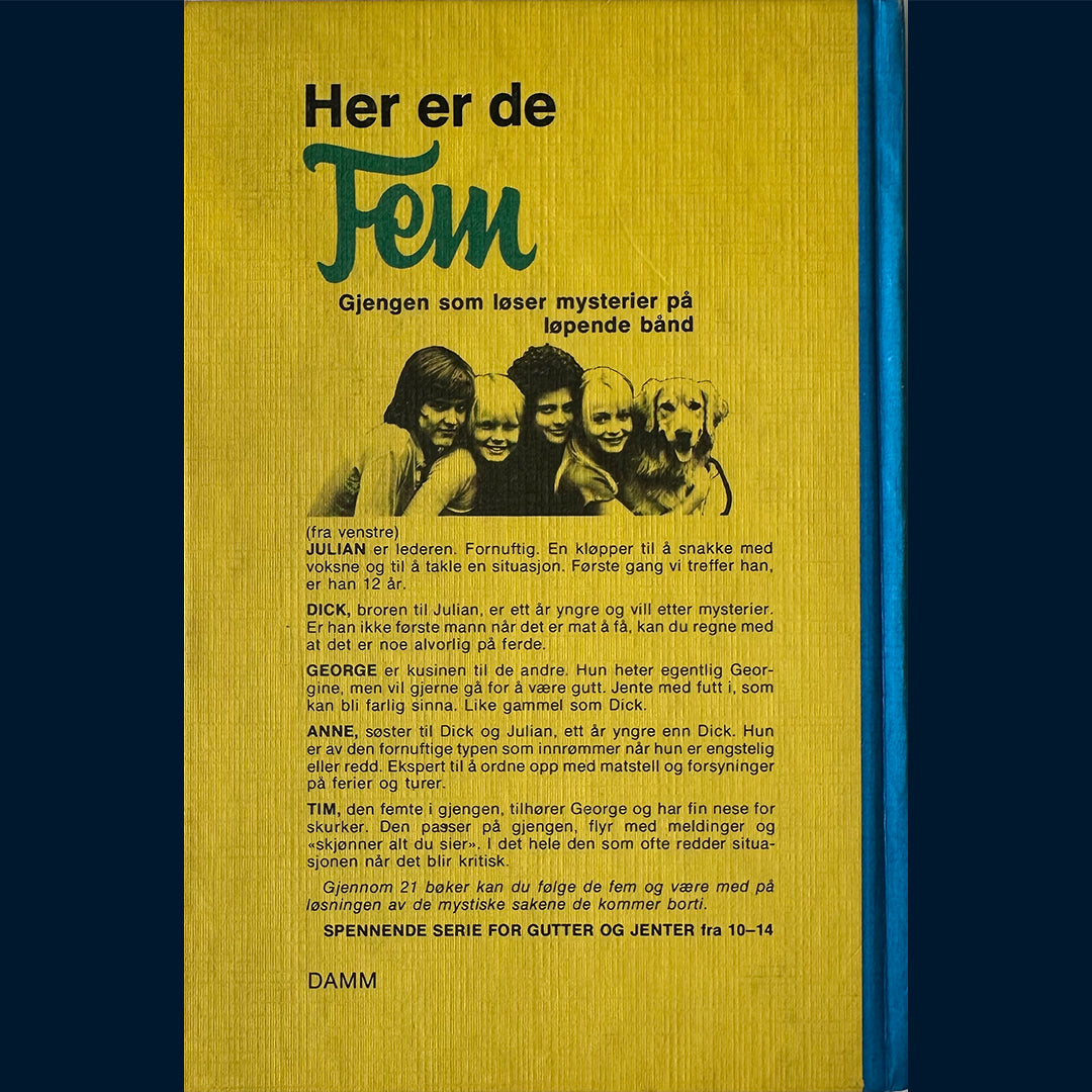 Blyton, Enid: (4) Fem på smuglerjakt (1987)