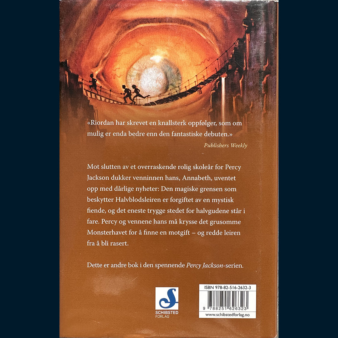 Riordan, Rick: Percy Jackson (2) - Monsterhavet (Pocket)