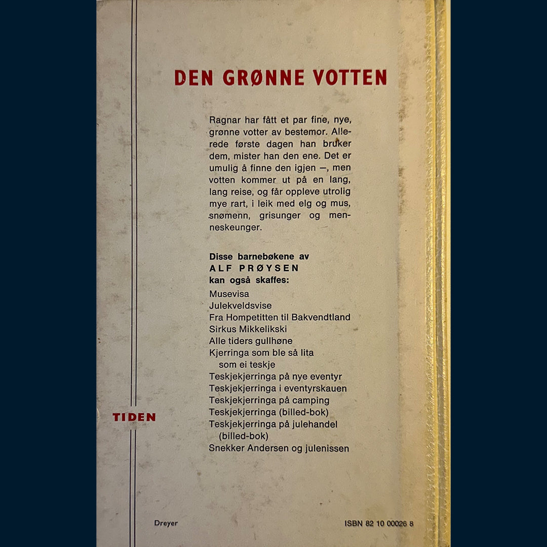 Prøysen, Alf: Den grønne votten (1975)