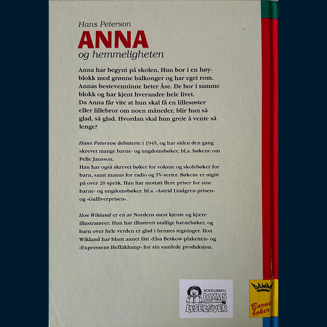 Peterson, Hans: Anna og hemmeligheten