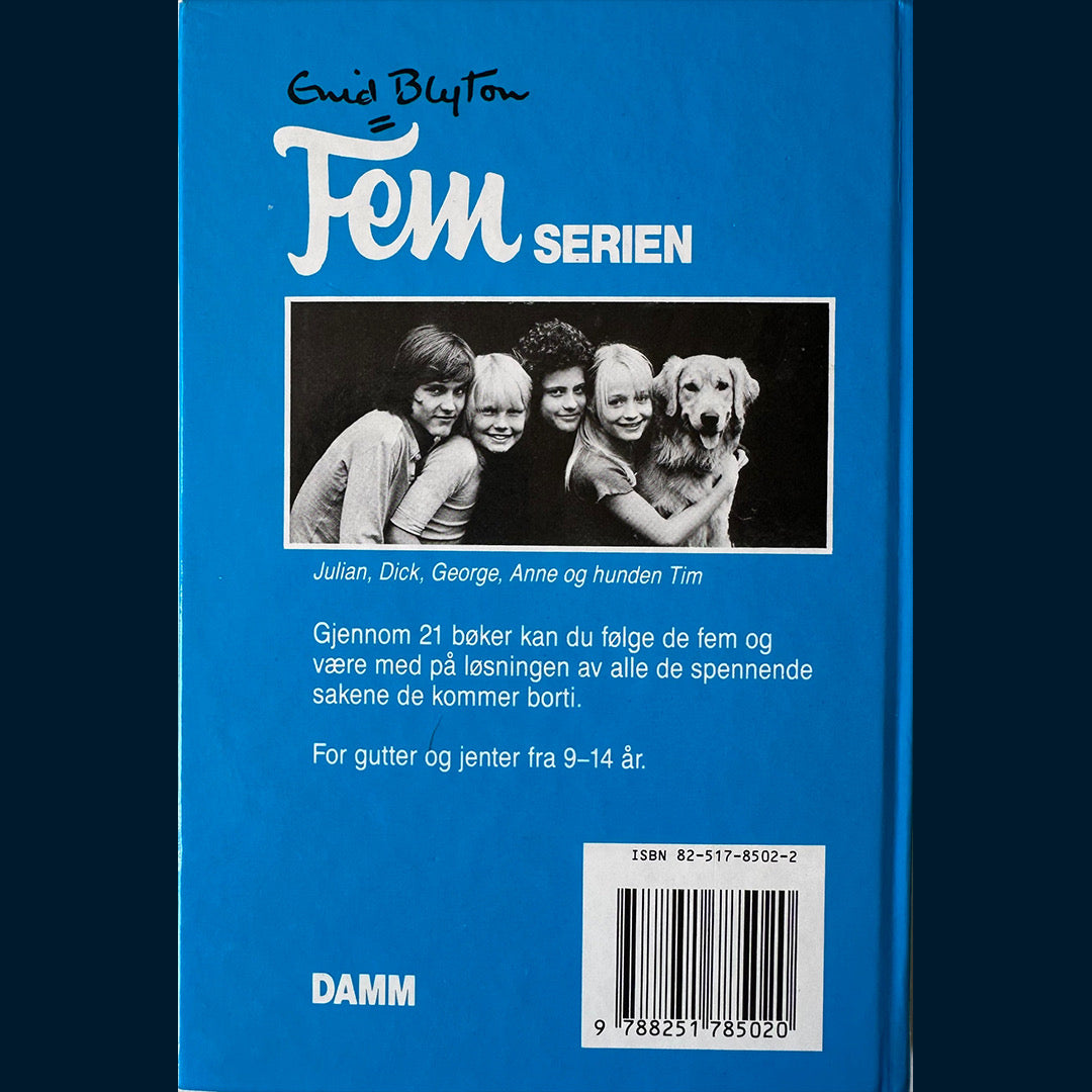 Blyton, Enid: (3) Fem på Kirrinøya (1987)