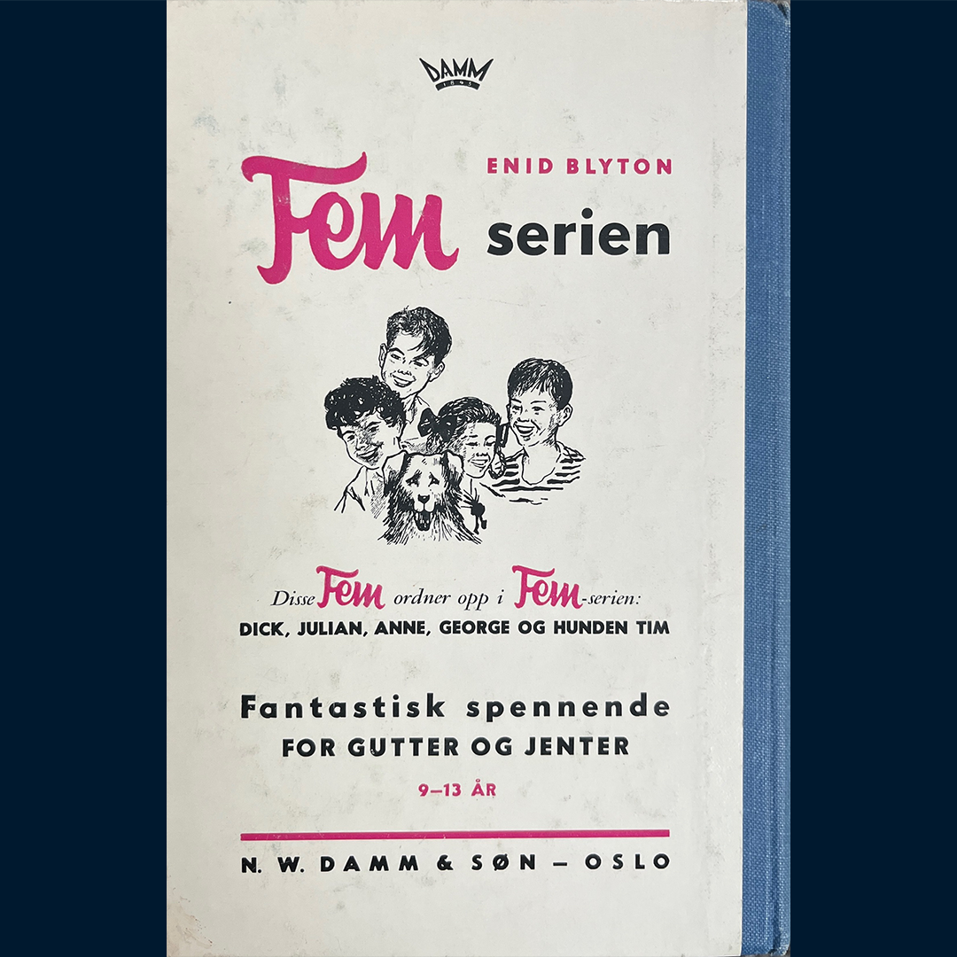 Blyton, Enid: (5) Fem på tyvejakt (1958)