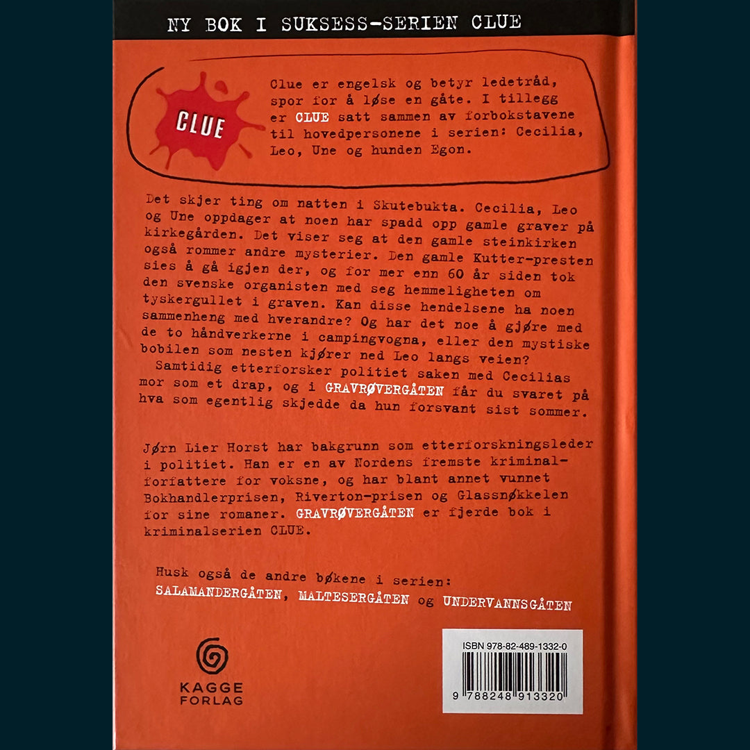 Horst, Jørn Lier: Clue (4) Gravrøvergåten