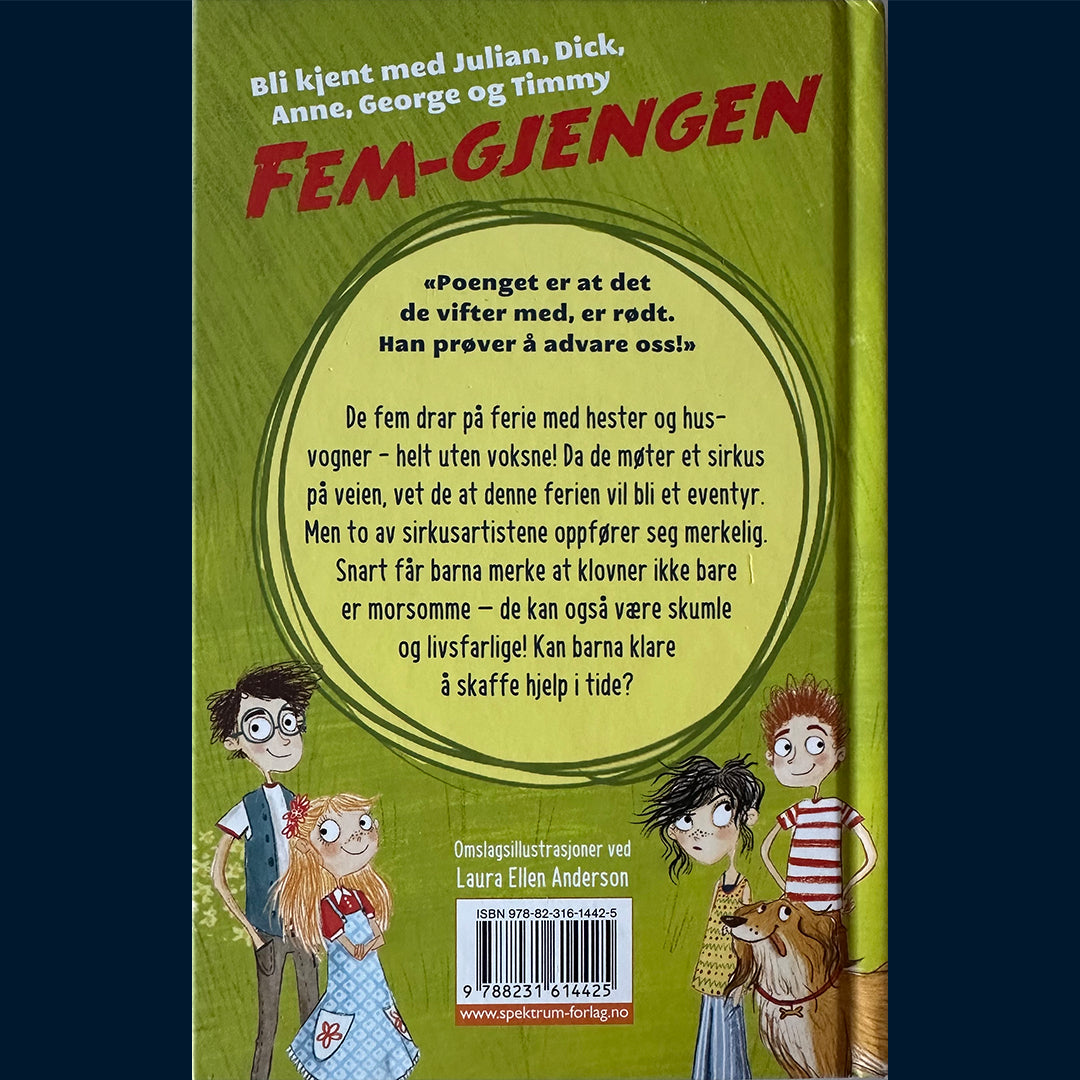 Blyton, Enid: Fem-gjengen (5) Fem på tyvejakt (2018)