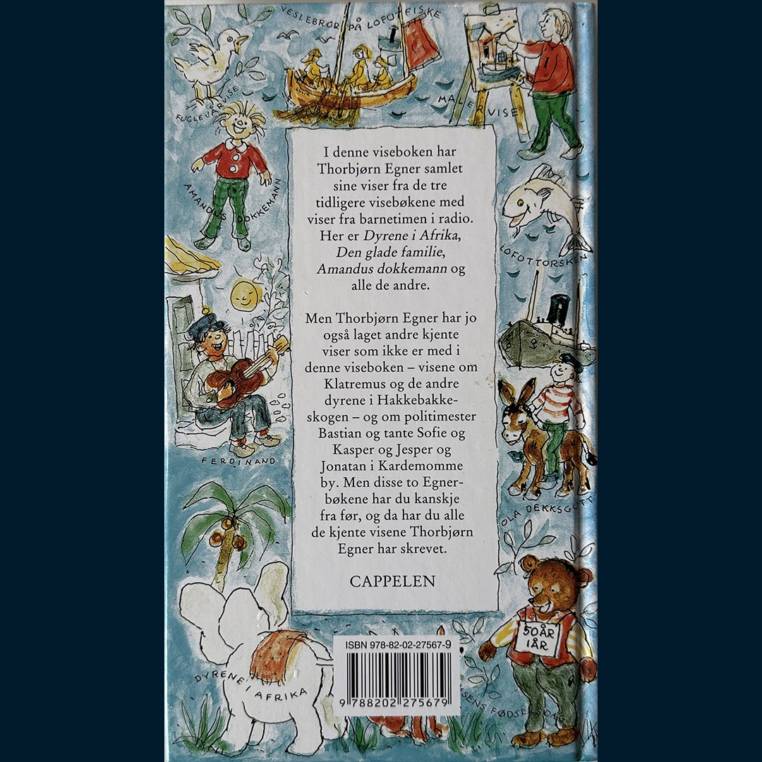 Egner, Thorbjørn: Kaptein Sorte Bill og andre kjente Egner-viser (1998)