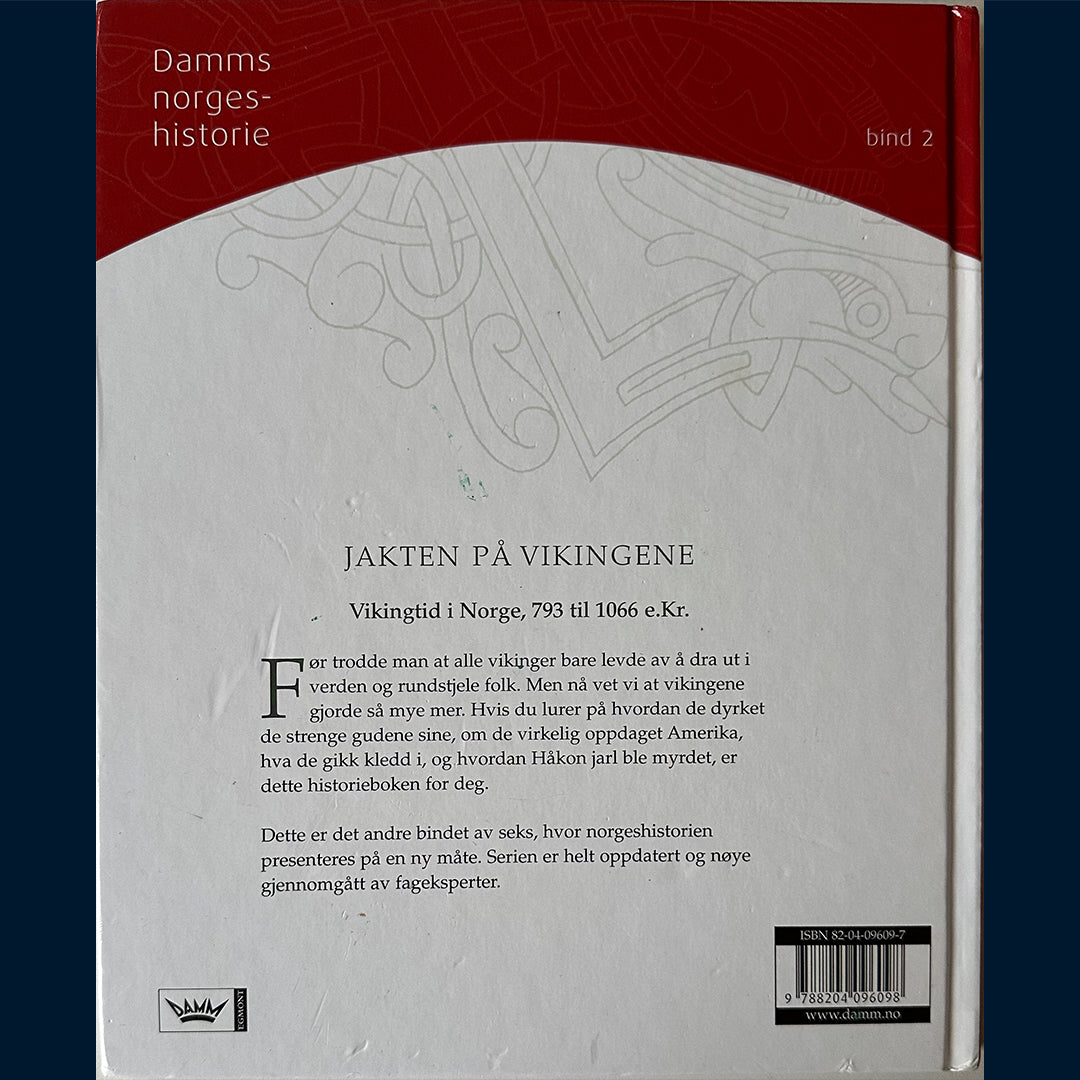 Ewo, Jon: Damms Norgeshistorie (2) Jakten på vikingene - Vikingtid i Norge, år 793 til 1066 e.Kr.