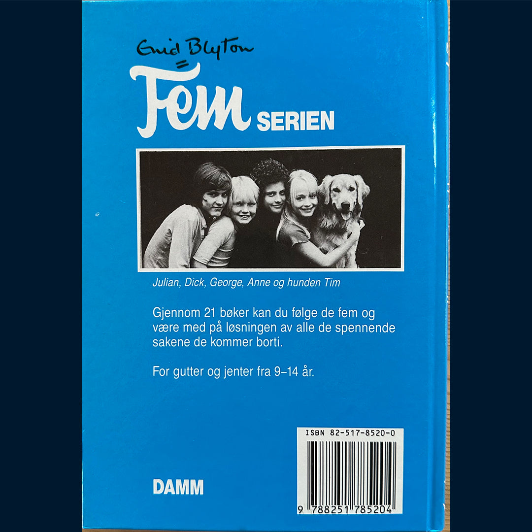 Blyton, Enid: (19) Fem og sjørøverskatten (1988)