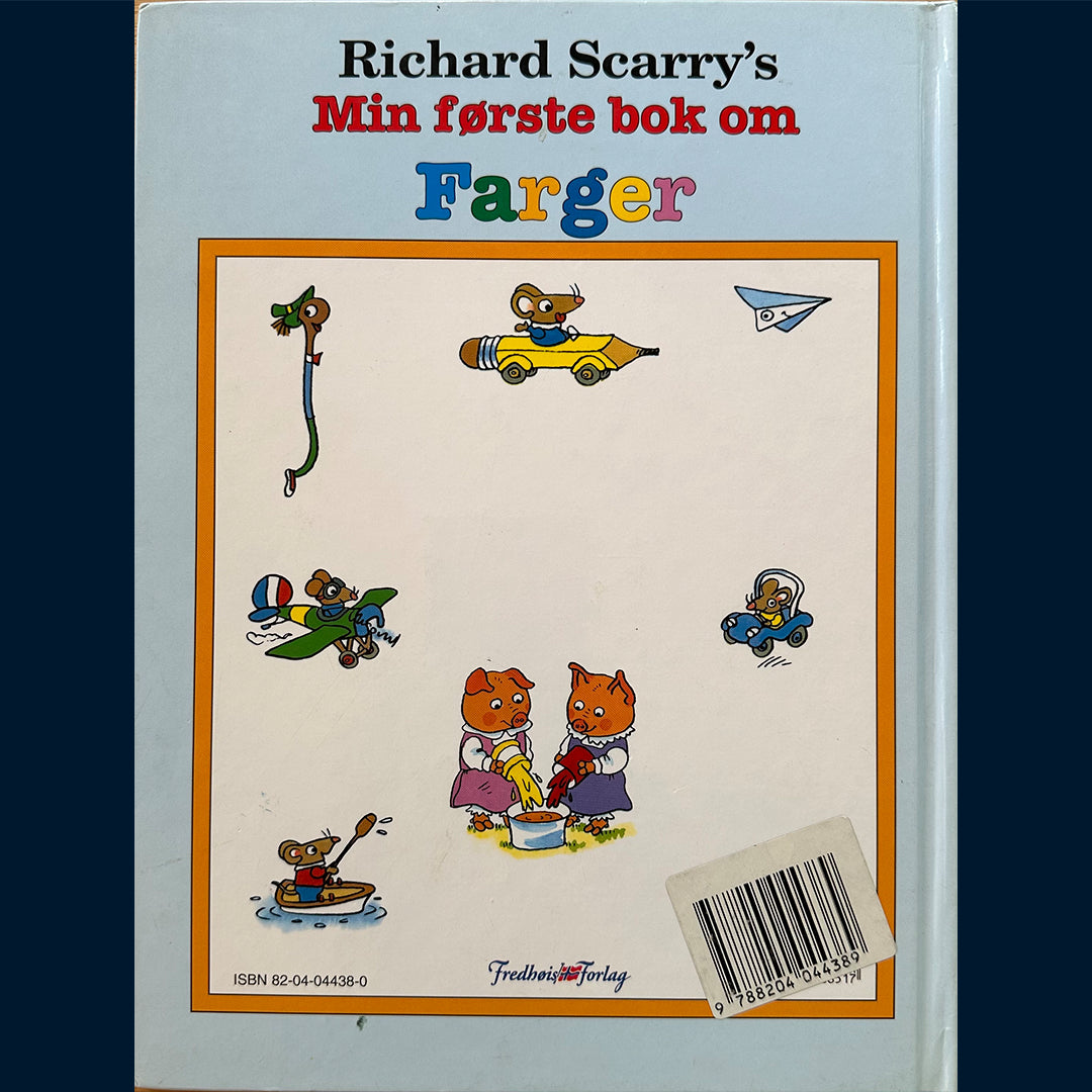 Scarry, Richard: Min første bok om farger