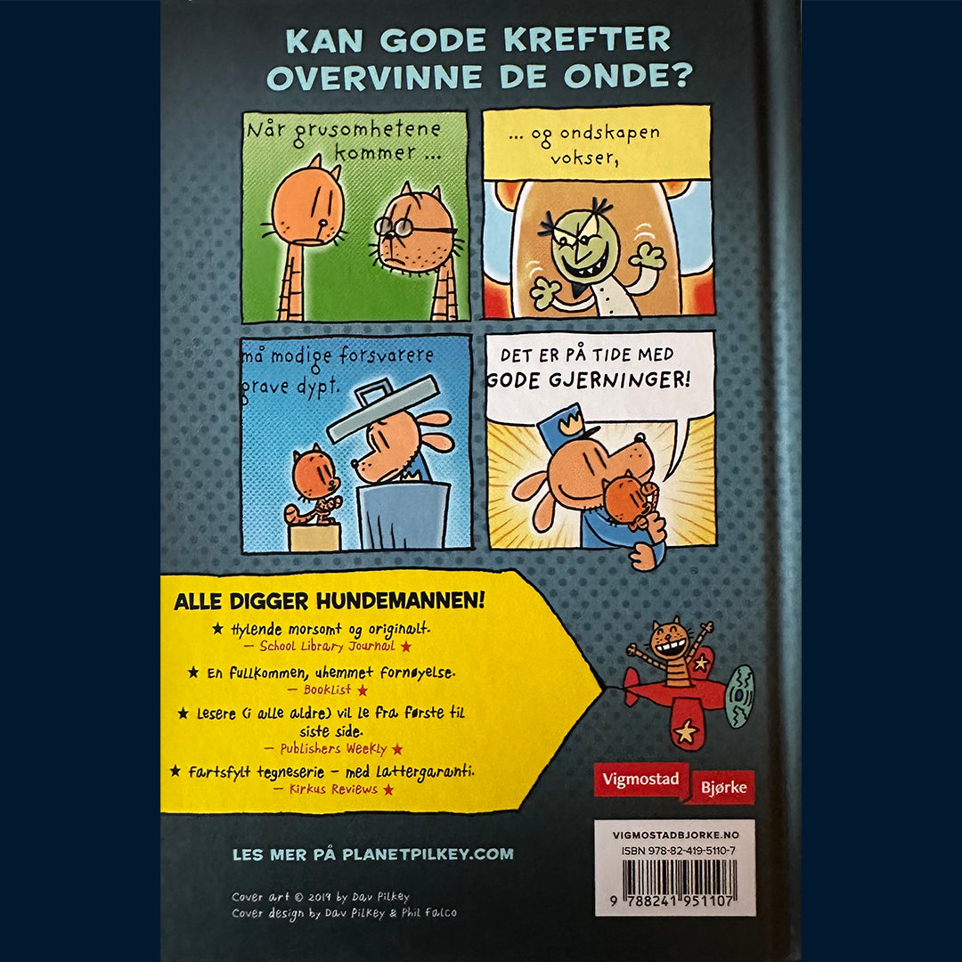 Pilkey, Dav: Hundemannen (7) Er på ballen