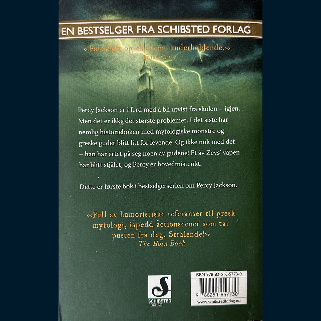 Riordan, Rick: Percy Jackson (1) - Lyntyven