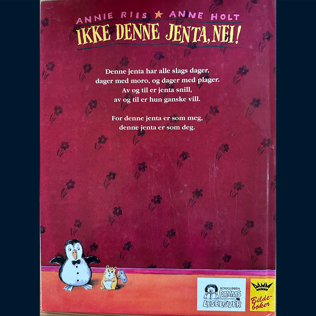 Riis, Annie: Ikke denne jenta, nei!