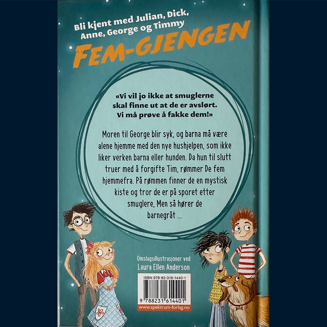 Blyton, Enid: Fem-gjengen (3) Fem på rømmen (2018)