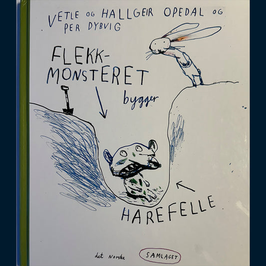 Opedal, Vetle og Hallgeir: Flekkmonsteret bygger harefelle