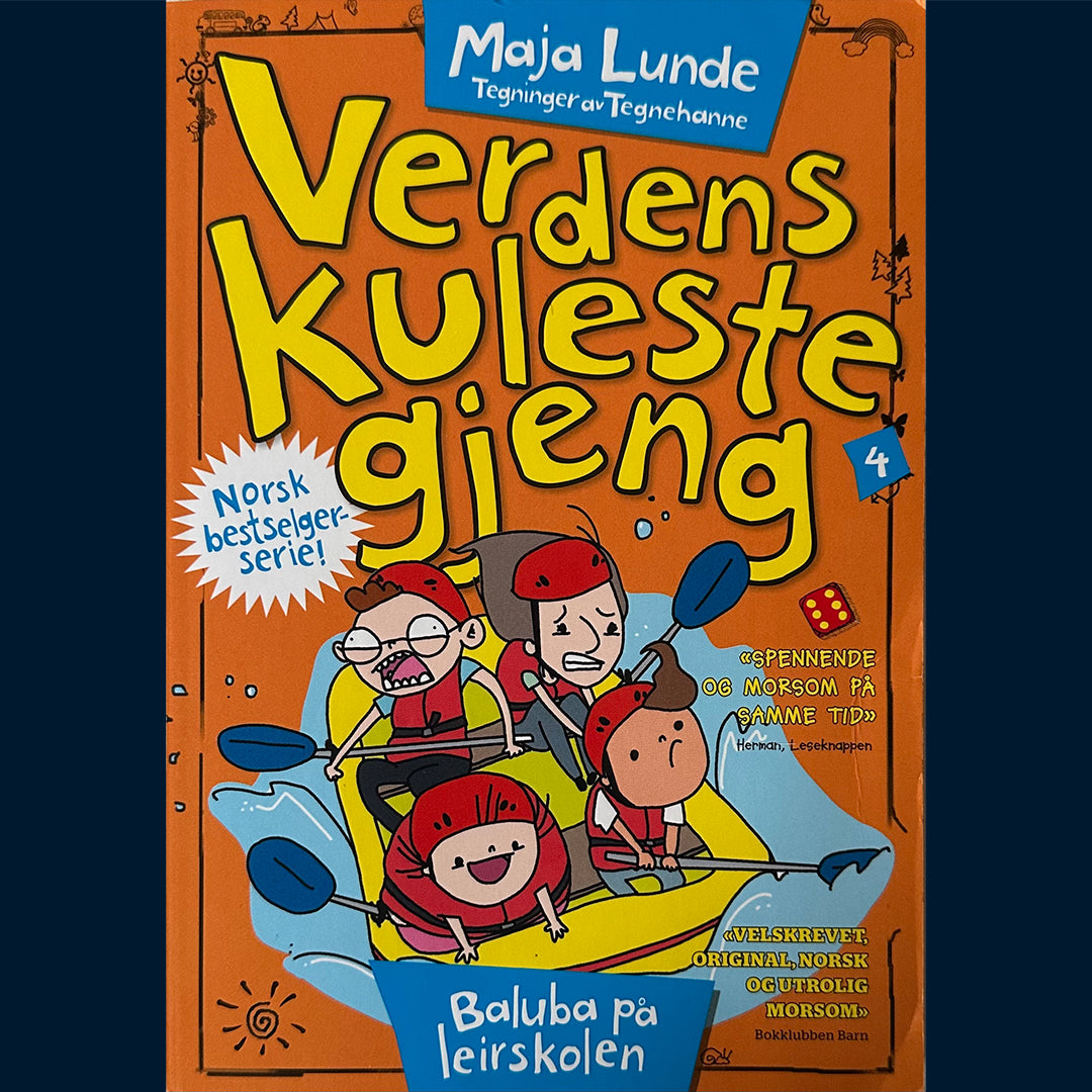 Lunde, Maja og Tegnehanne: Verdens kuleste gjeng (4) Baluba på leirskolen