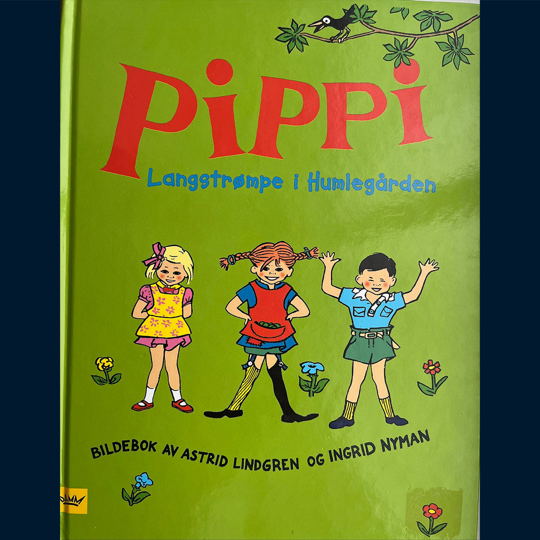 Lindgren, Astrid: Pippi Langstrømpe i Humlegården - Bildebok