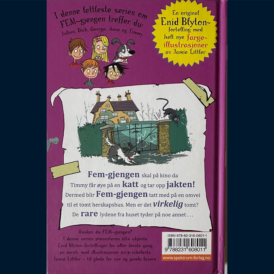 Blyton, Enid: Fem-gjengen (Lettlest) - Da Timmy jagde katten