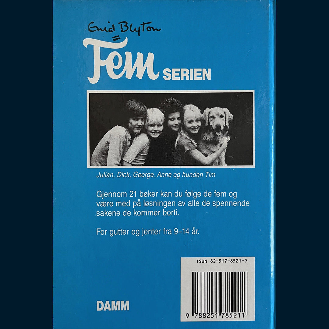 Blyton, Enid: (20) Fem løser en gåte (1976)