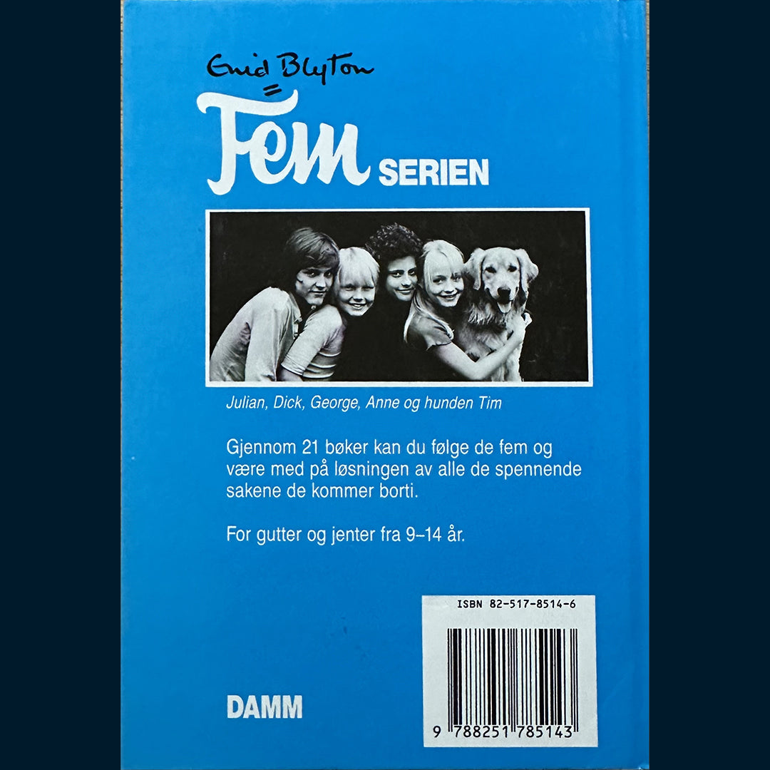 Blyton, Enid: (13) Fem på den mystiske heia (1988)