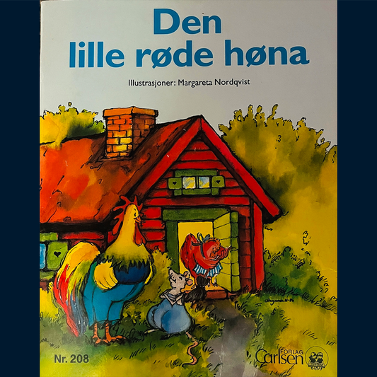 Nordquist, Margareta(ill.) : Den lille røde høna (hefte)
