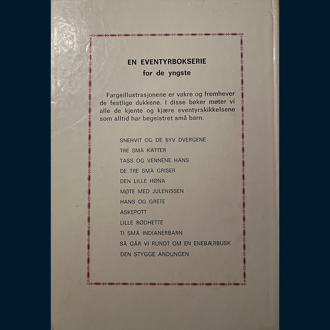 Eventyrbok: Den lille røde høna