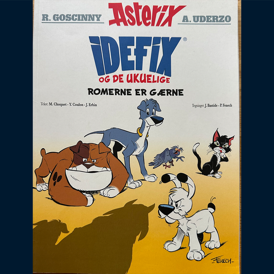 Asterix album / Idefix og de ukuelige: Romerne er gærne