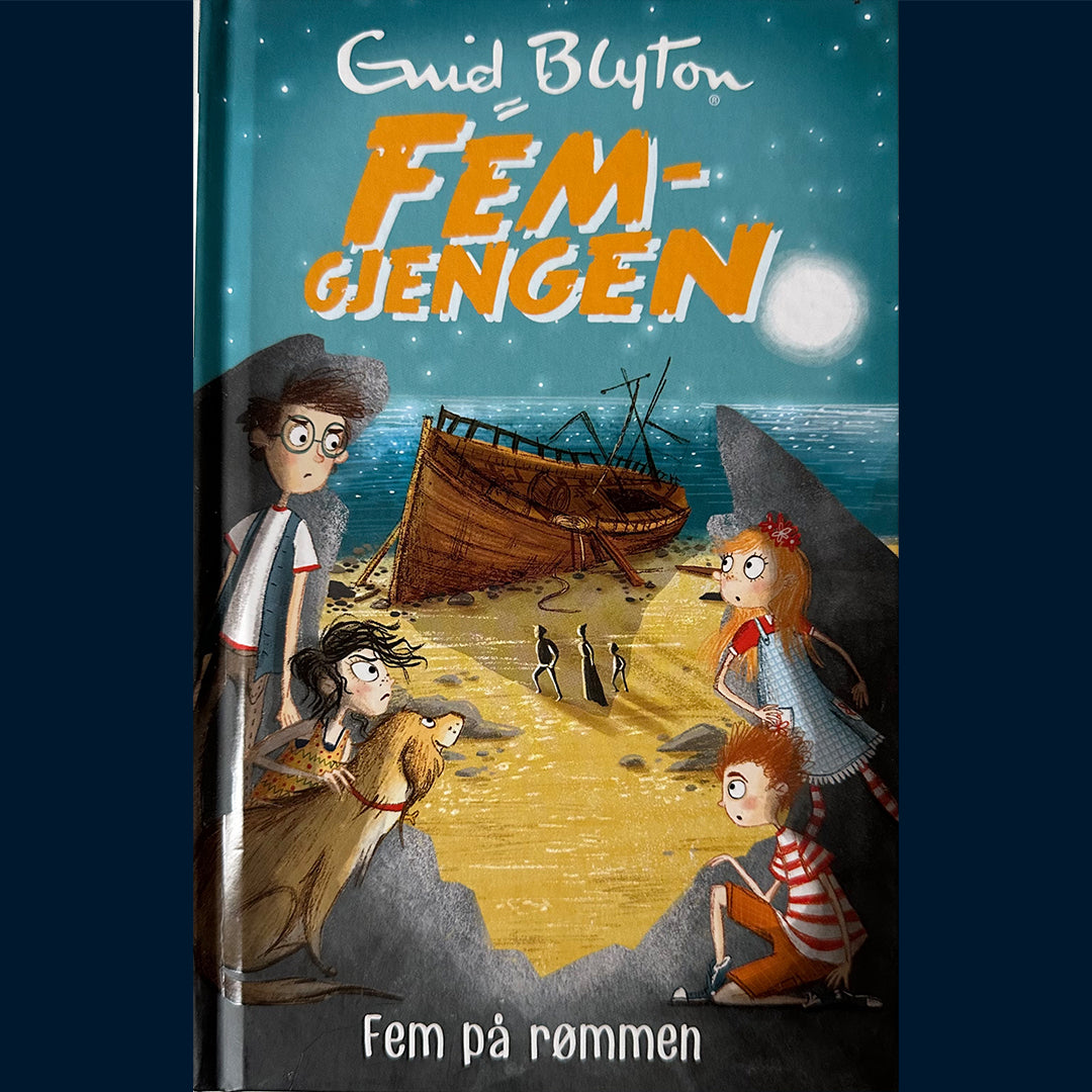 Blyton, Enid: Fem-gjengen (3) Fem på rømmen (2018)