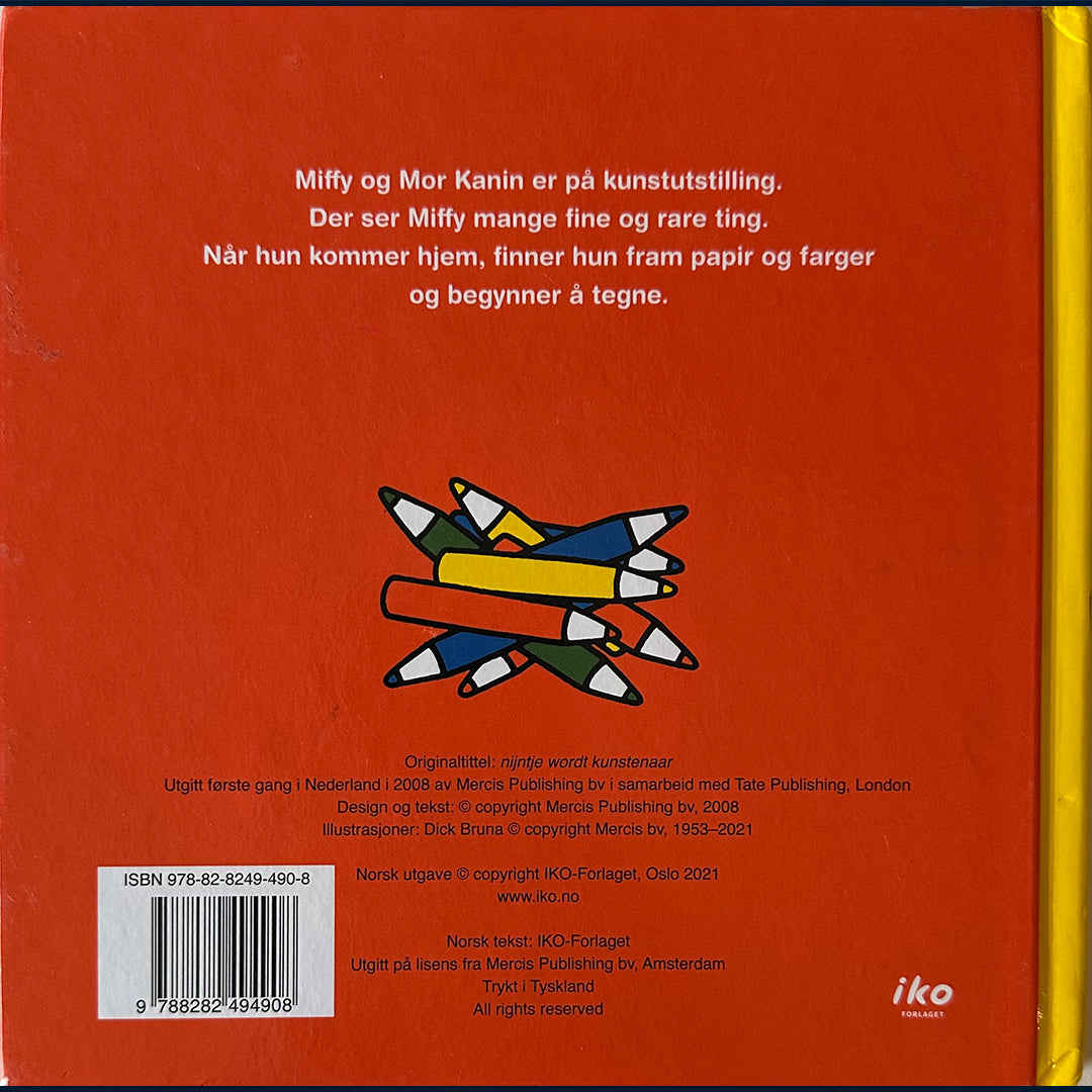 Bruna, Dick: Miffy blir kunstner