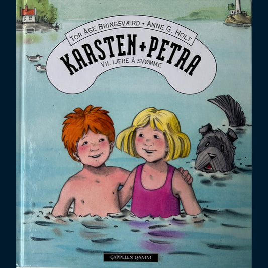 Bringsværd, Tor Åge: Karsten og Petra vil lære å svømme