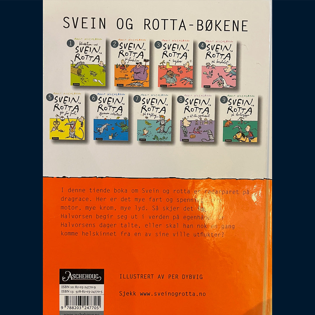 Nicolaysen, Marit: (10) Svein og Rotta på dragrace