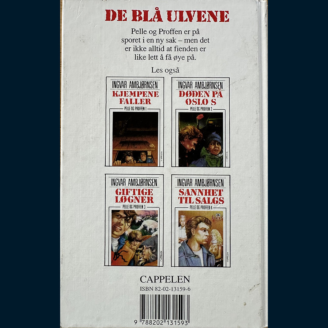 Ambjørnsen, Ingvar: Pelle og Proffen (5) De blå ulvene