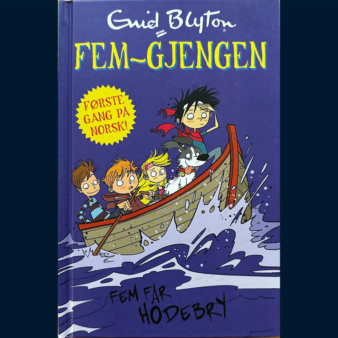 Blyton, Enid: Fem-gjengen (Lettlest) - Fem får hodebry