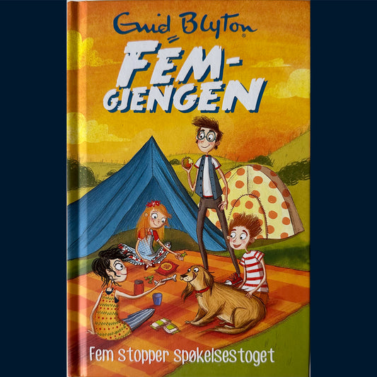 Blyton, Enid: Fem-gjengen (7) Fem stopper spøkelsestoget (2018)