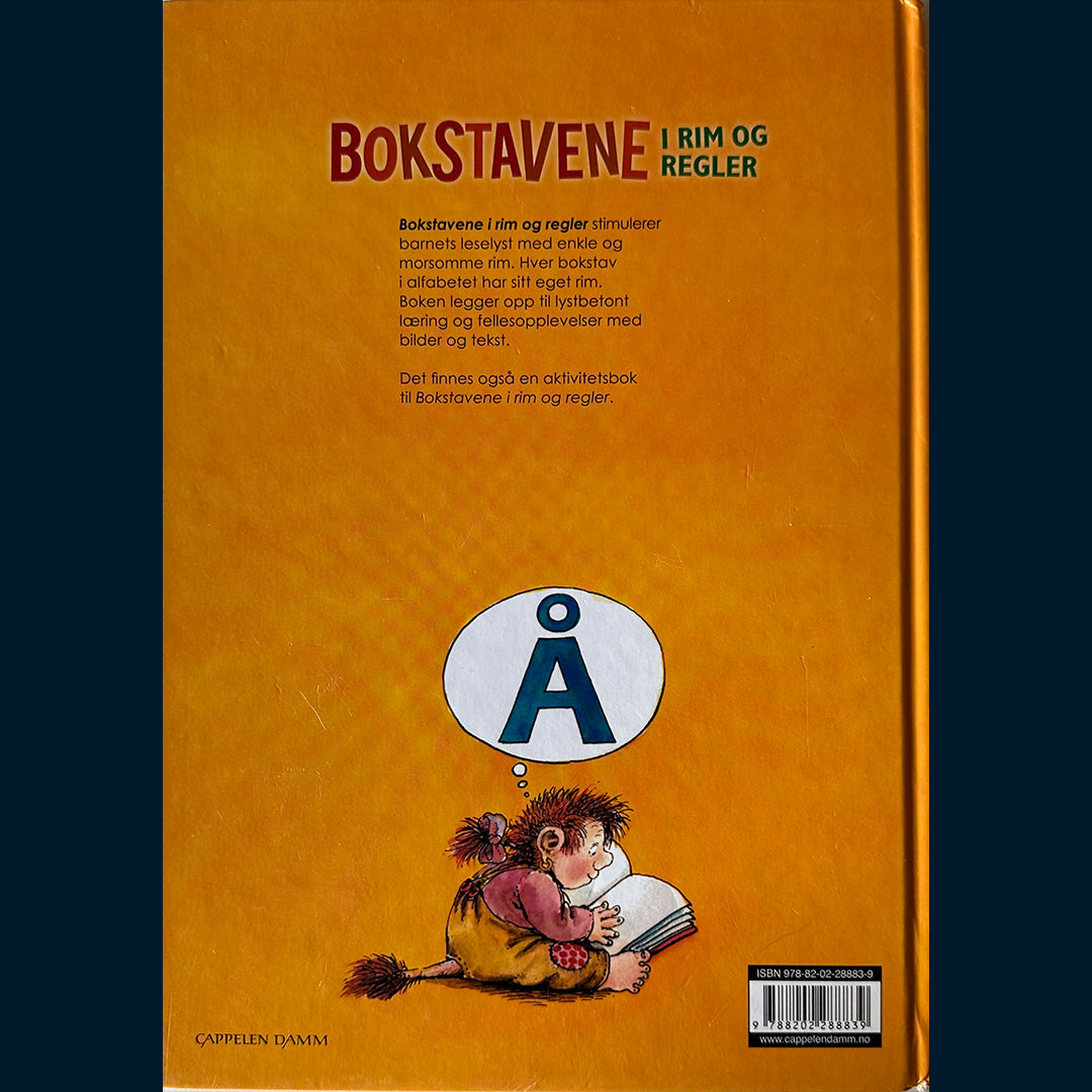 Gjerdrum, Anne-Lise: Bokstavene i rim og regler