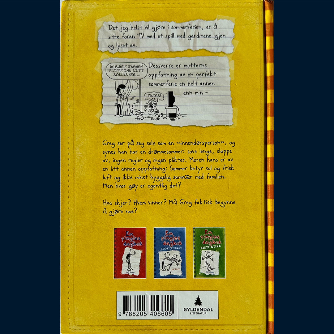 Kinney, Jeff: En pingles dagbok (4) Hundedager (Innb.)