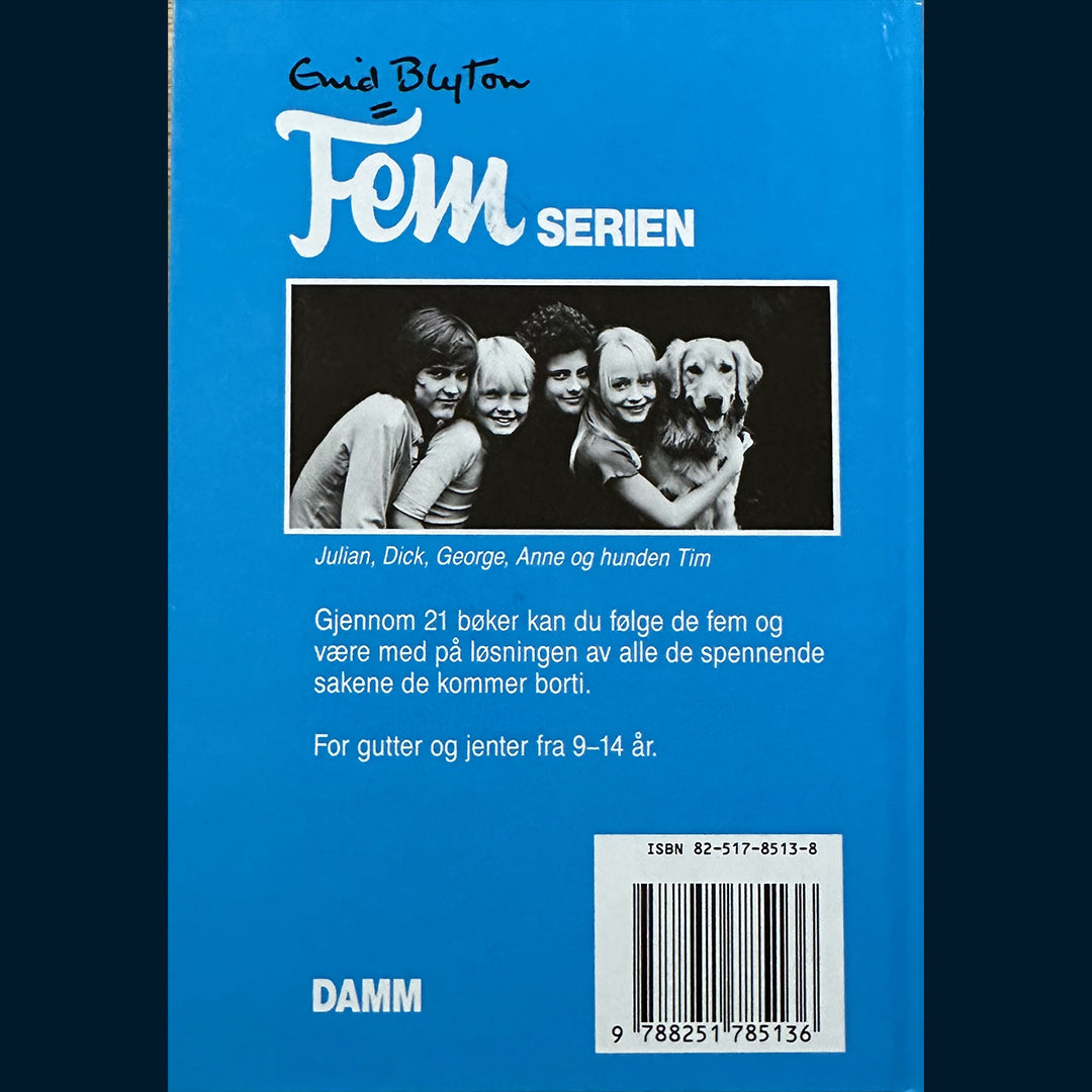 Blyton, Enid: (12) Fem reiser til sjøen (1988)