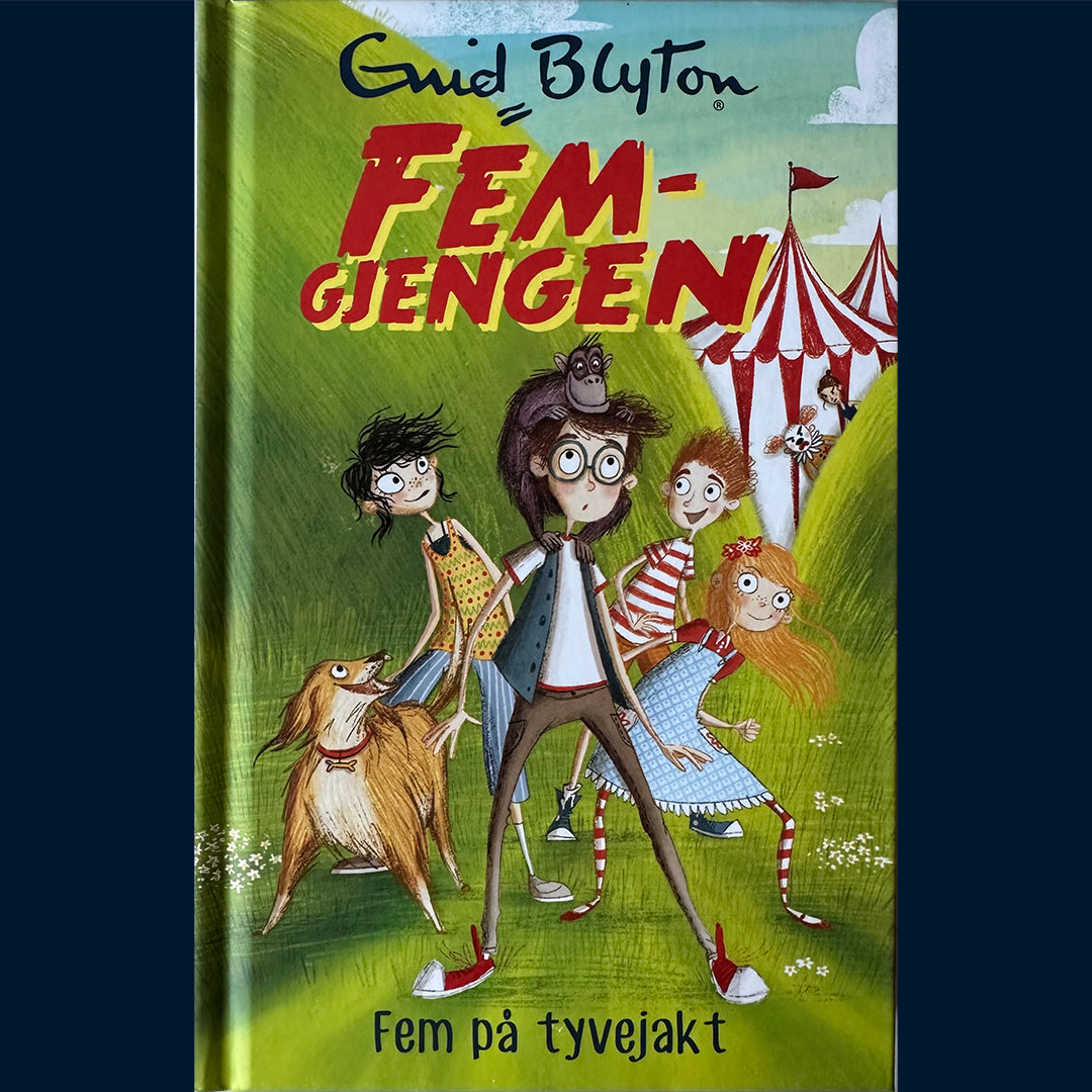 Blyton, Enid: Fem-gjengen (5) Fem på tyvejakt (2018)
