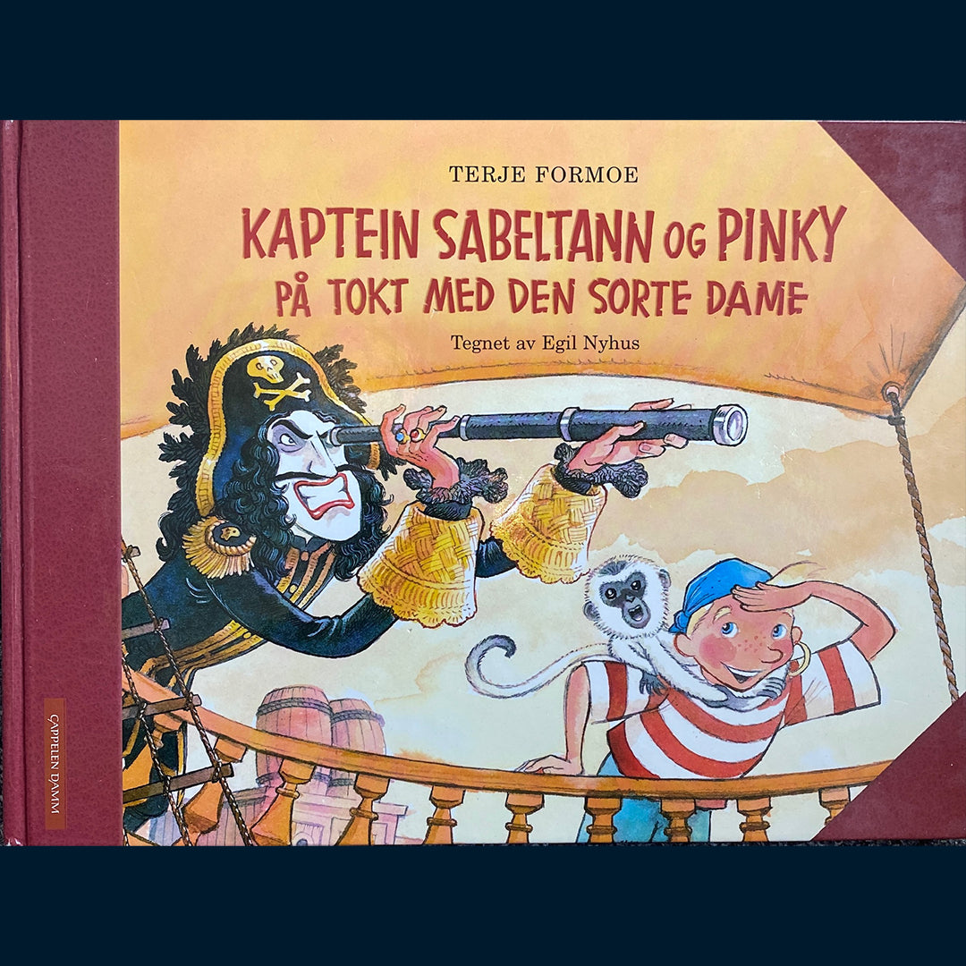 Formoe, Terje: Kaptein Sabeltann og Pinky på tokt med den sorte dame