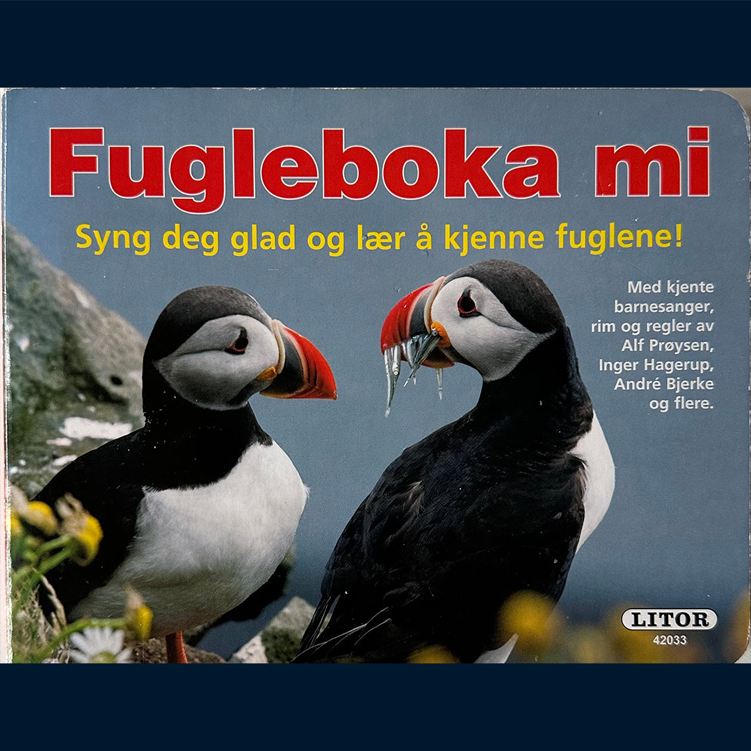 Litor: Fugleboka mi - Syng deg glad og lær å kjenne fuglene!