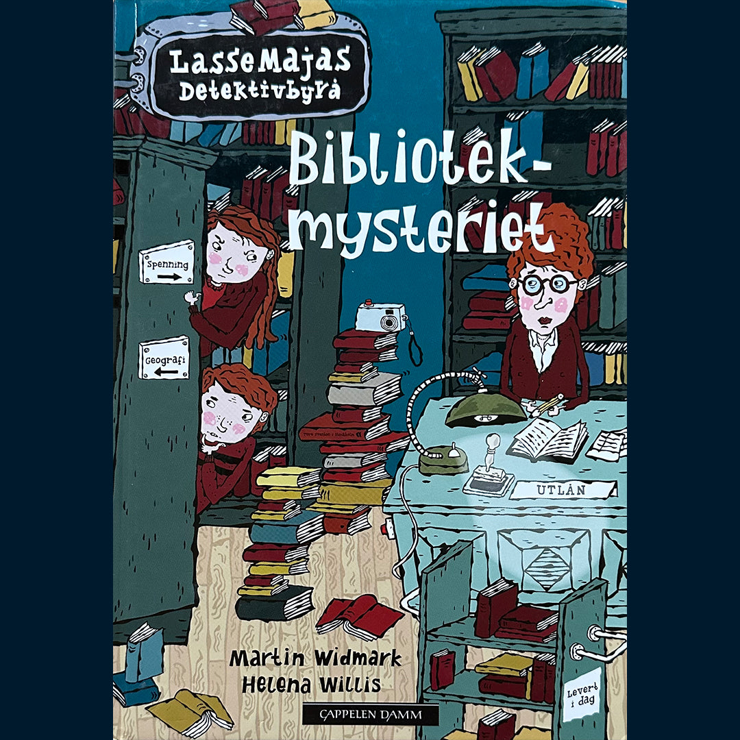 Widmark, Martin: Bibliotekmysteriet - LasseMajas Detektivbyrå