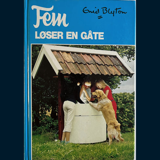 Blyton, Enid: (20) Fem løser en gåte (1976)