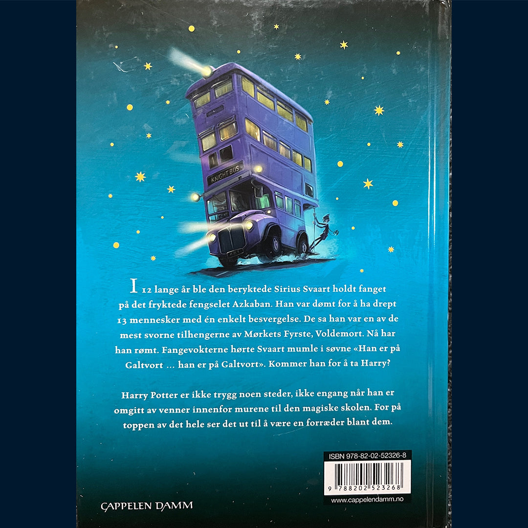 Rowling, J.K: Harry Potter og fangen fra Azkaban (3) (Innb.)
