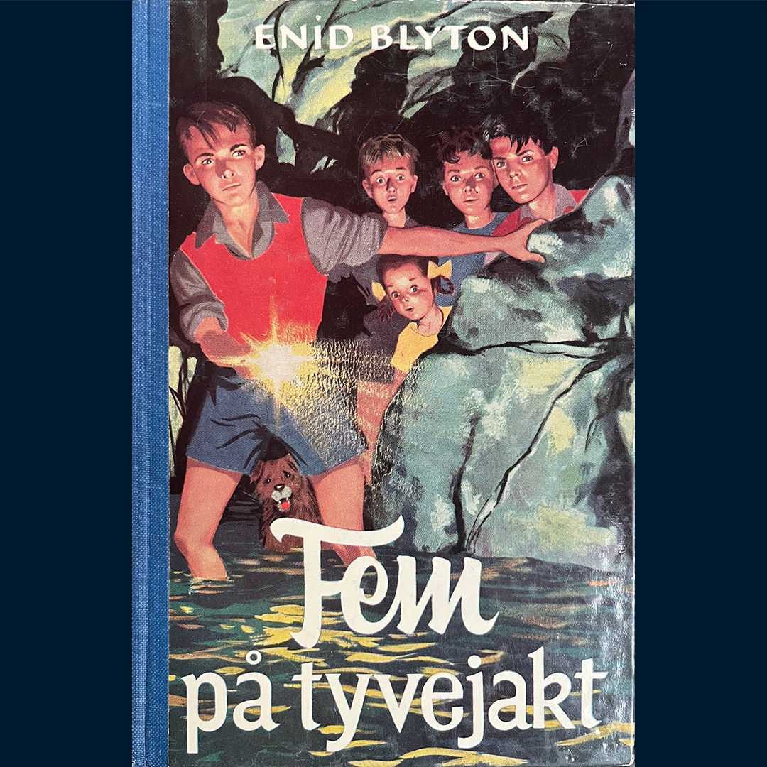 Blyton, Enid: (5) Fem på tyvejakt (1958)