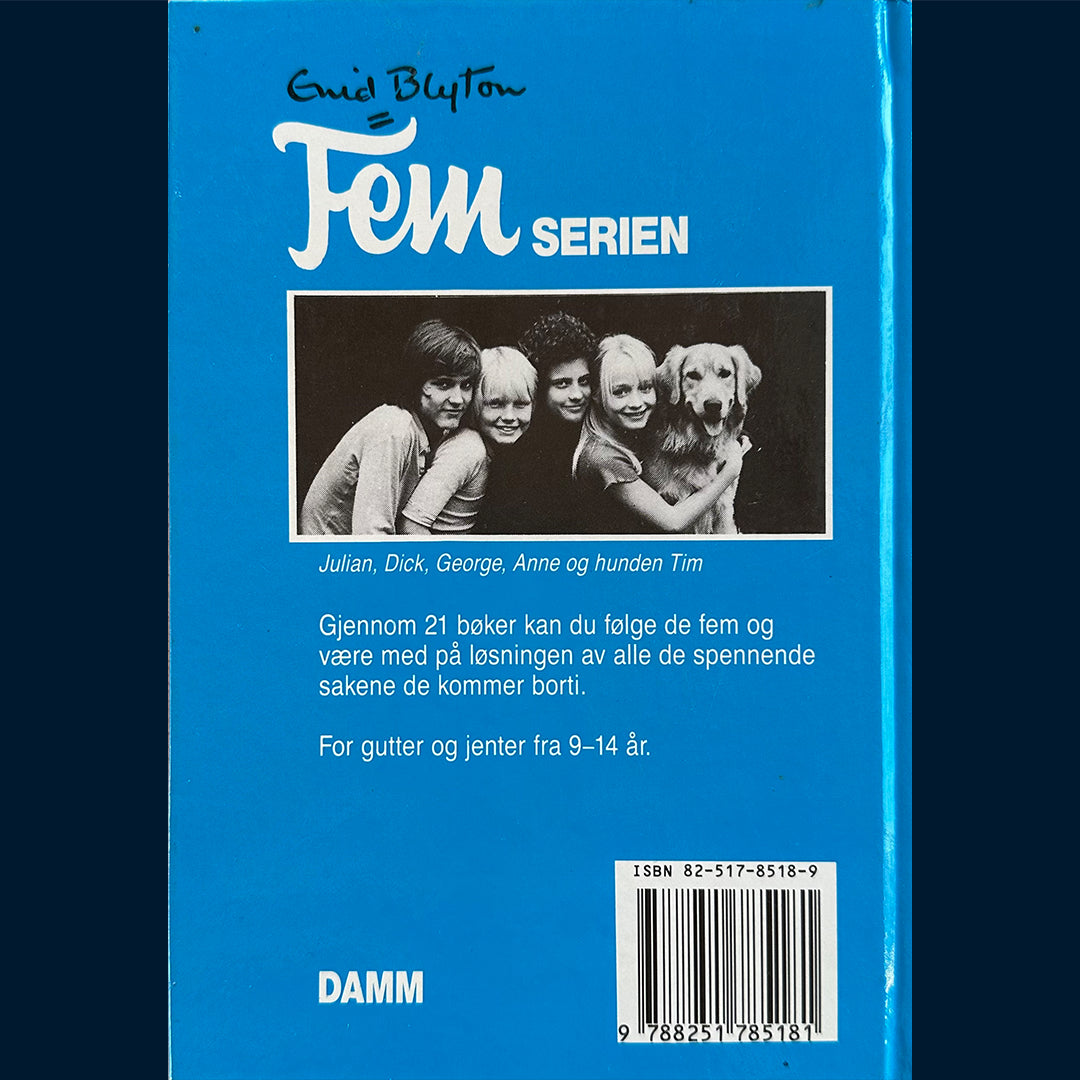 Blyton, Enid: (17) Fem i fare (1988)