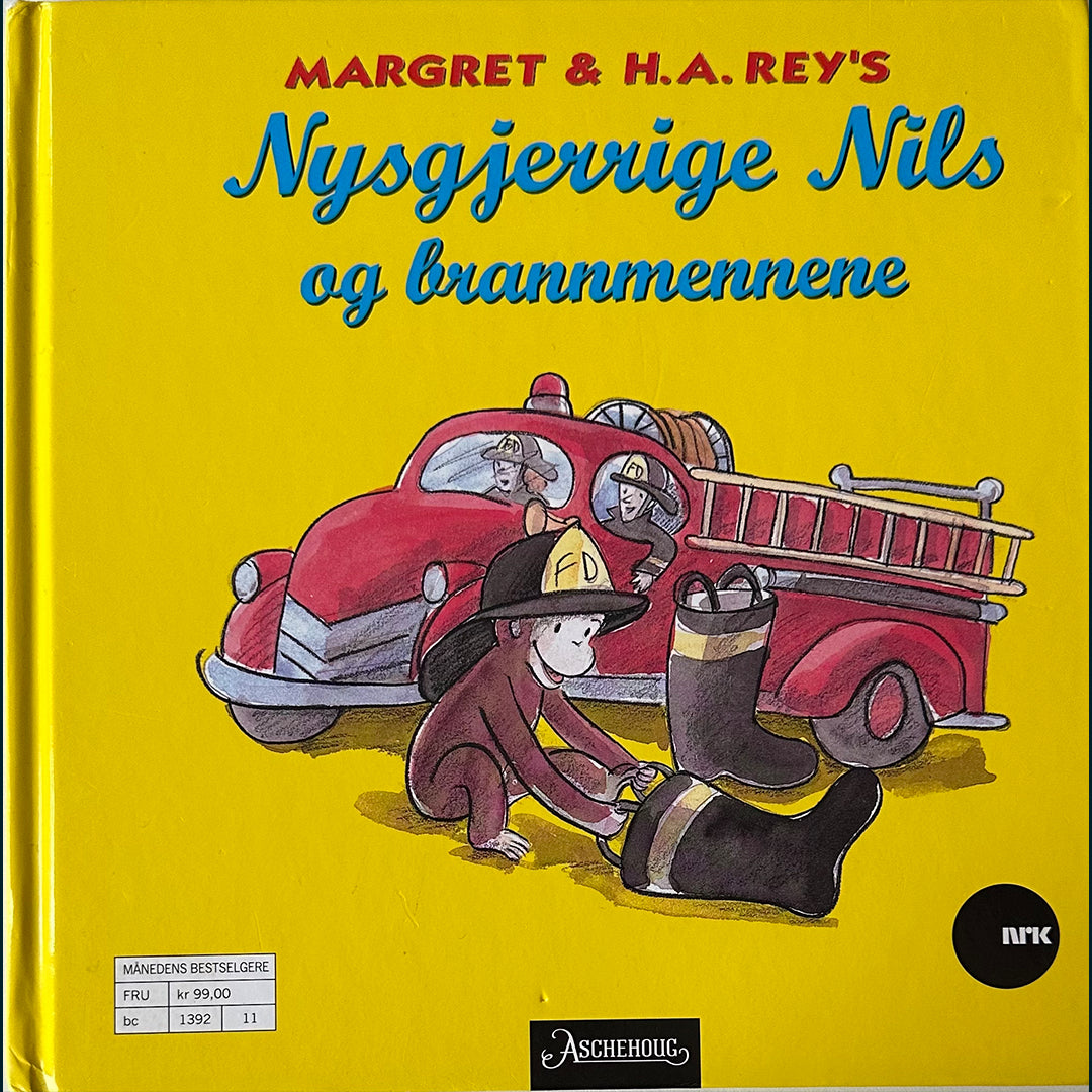 Rey, Margret & H.A.: Nysgjerrige Nils og brannmennene
