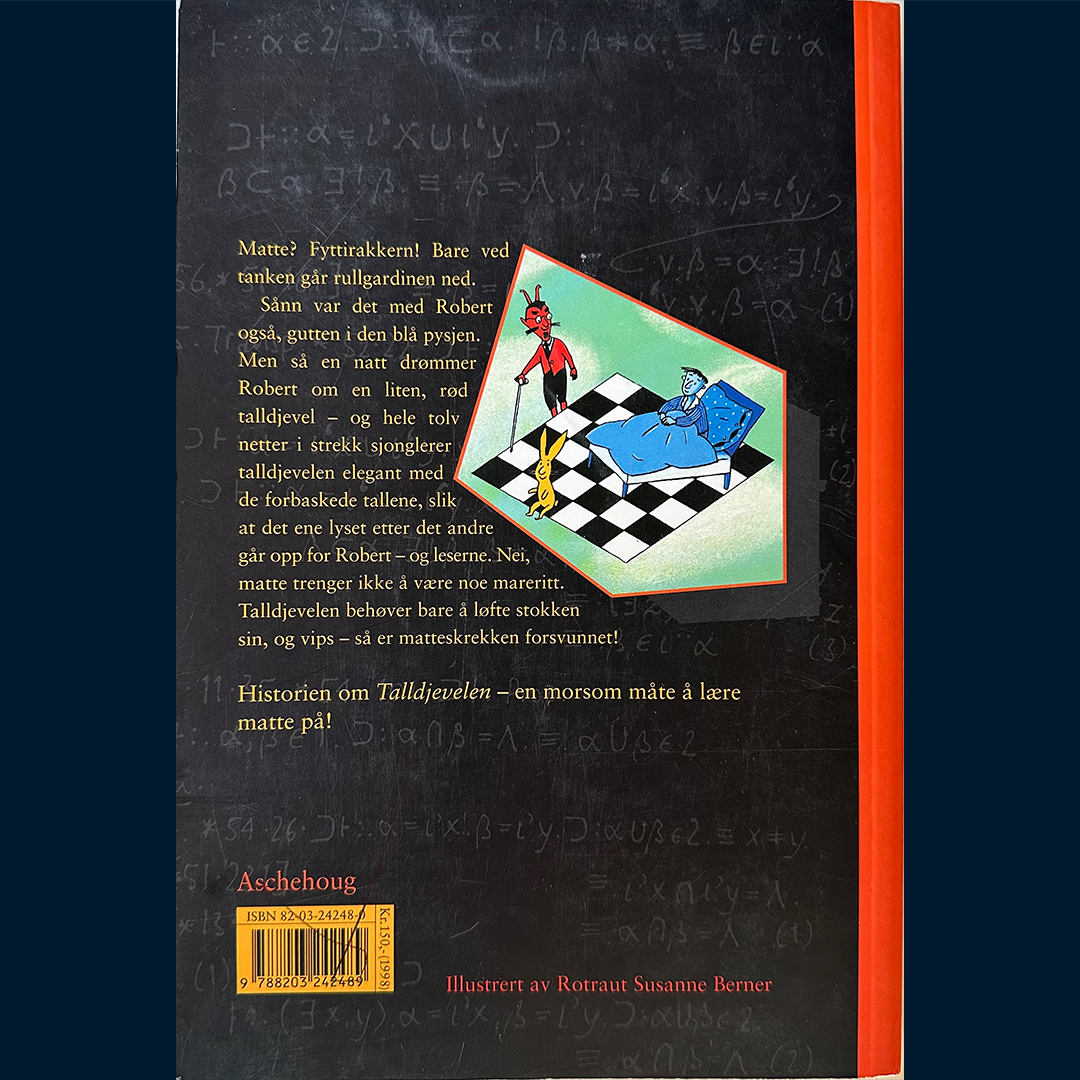 Enzensberger, Hans Magnus: Talldjevelen - En nattbordsbok for alle med matteskrekk (Pocket)