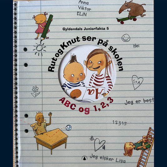 Gyldendals Juniorfakta (5): Rut og Knut ser på skolen - ABC og 1,2,3