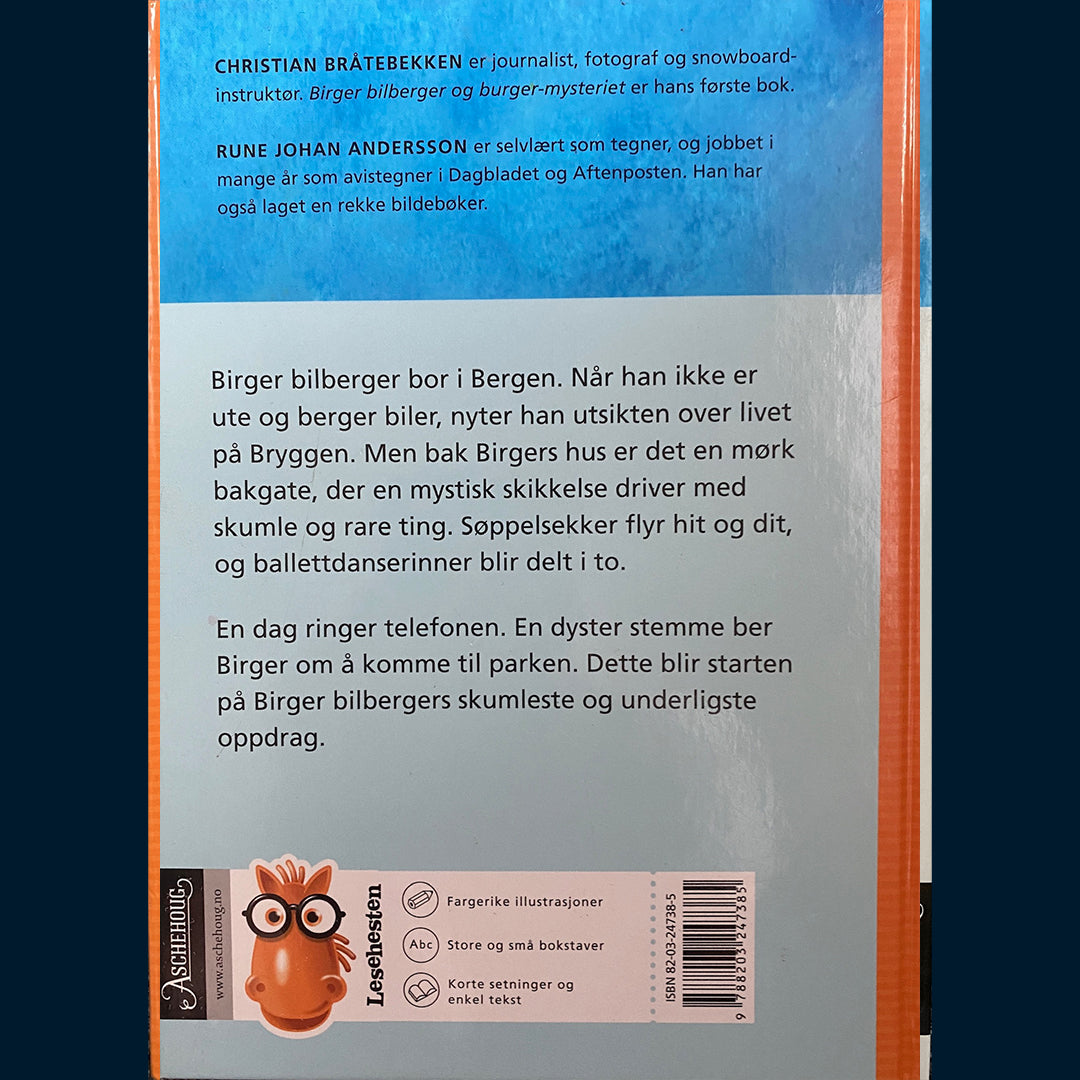 Bråtebekken, Cristian: Birger bilberger og burger-mysteriet