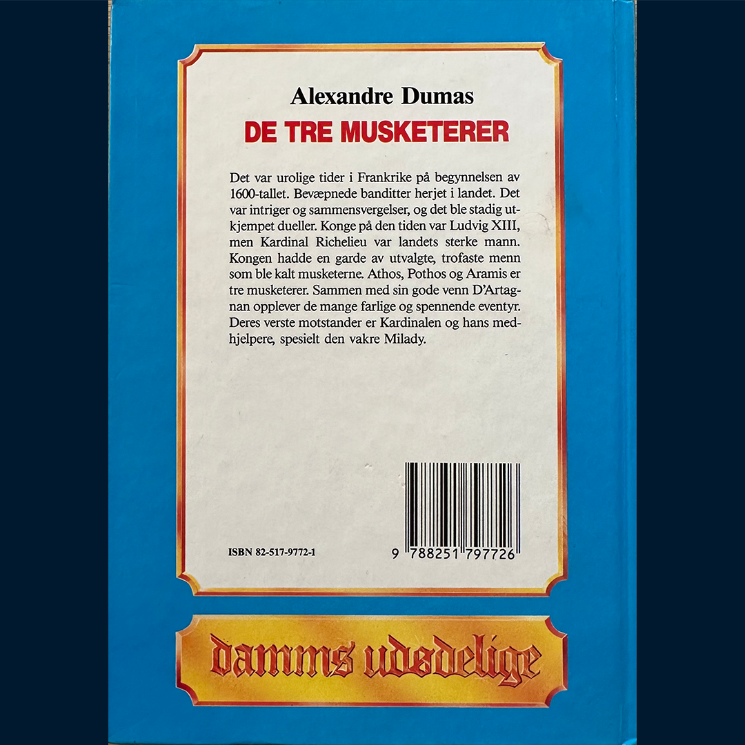 Dumas, Alexandre: De tre Musketérer (1986)