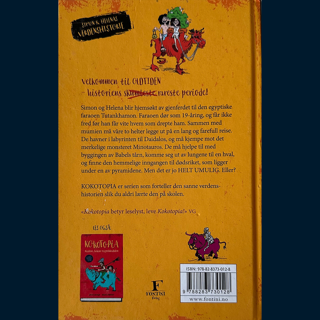 Stranger, Simon: Kokotopia - I oldtiden. Mumier, pyramider og livsfarlige labyrinter (Innb.)