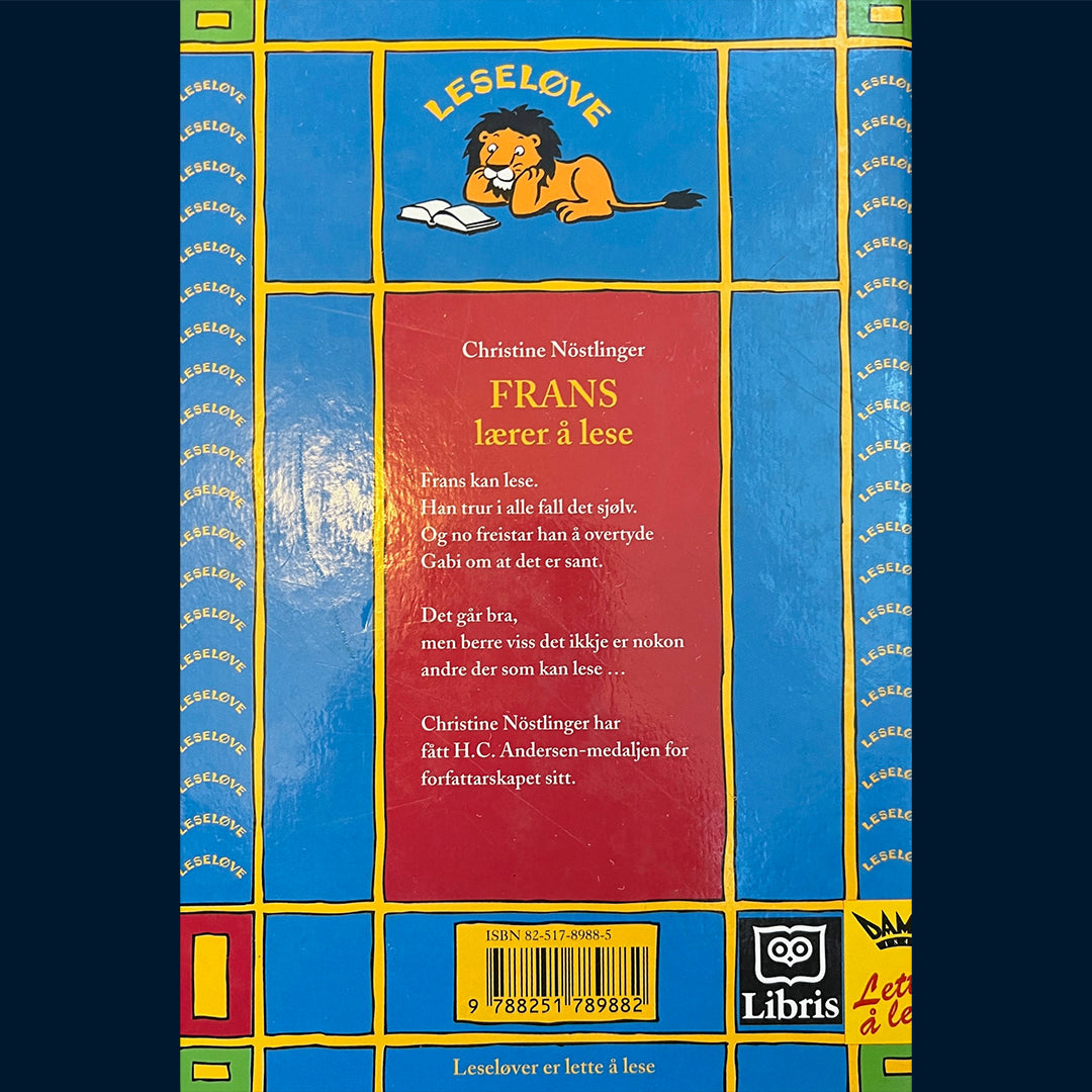 Nöstlinger, Christine: Frans lærer å lese